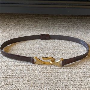 Chico’s Leather Belt size S/M